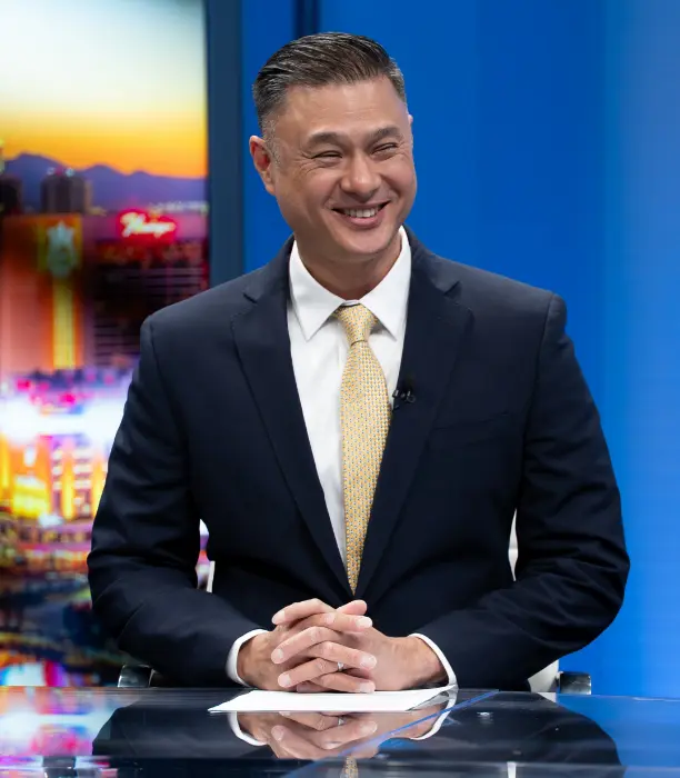 Jimmy Lin in TV Studio